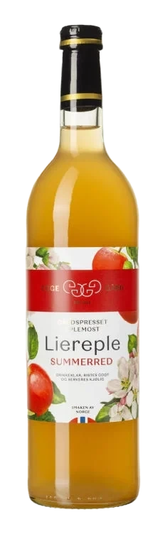 Eplemost Summerred Liereple 0,75l Egge