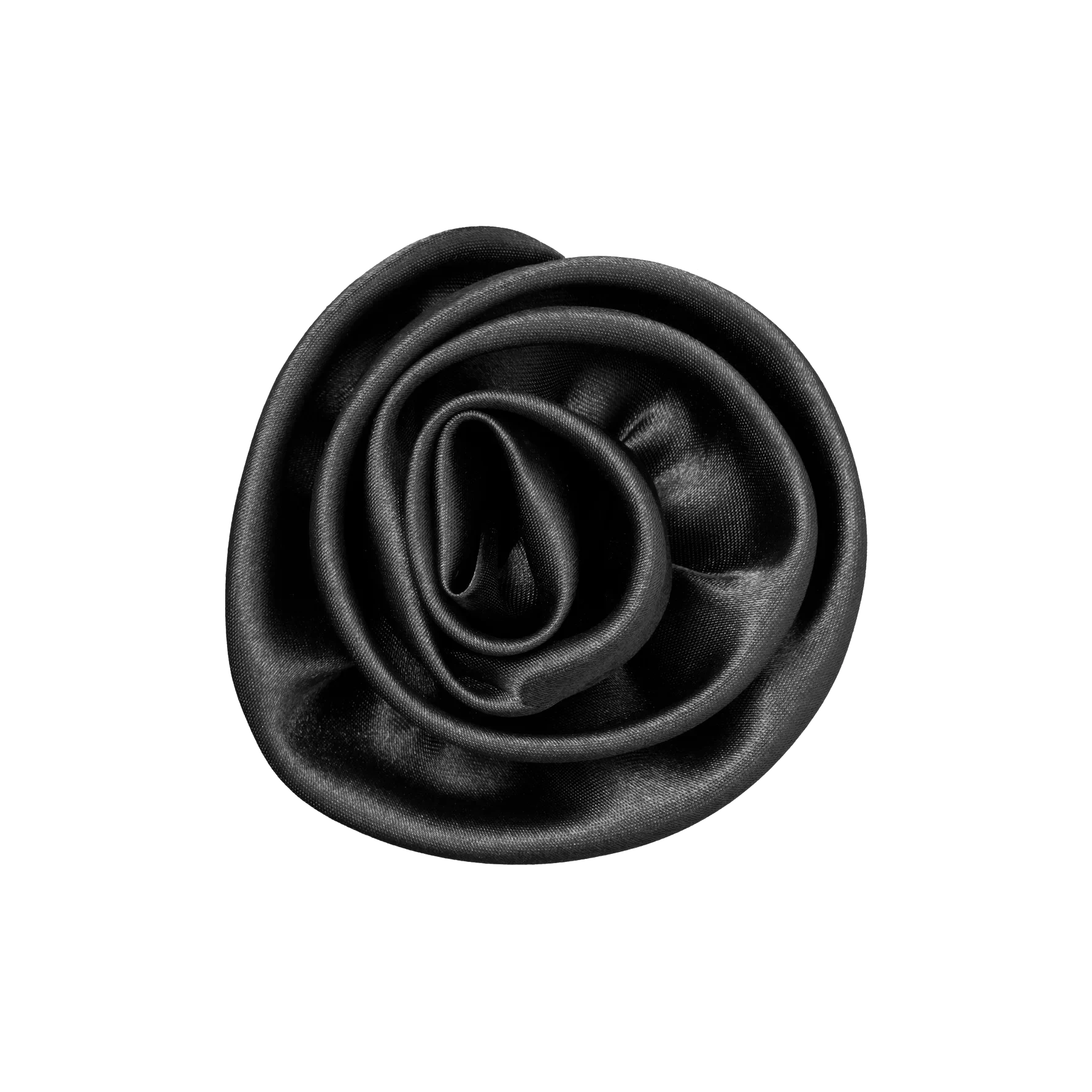 KICKS Beauty Flower Clip and Pin White Flower Clip and Pin Black