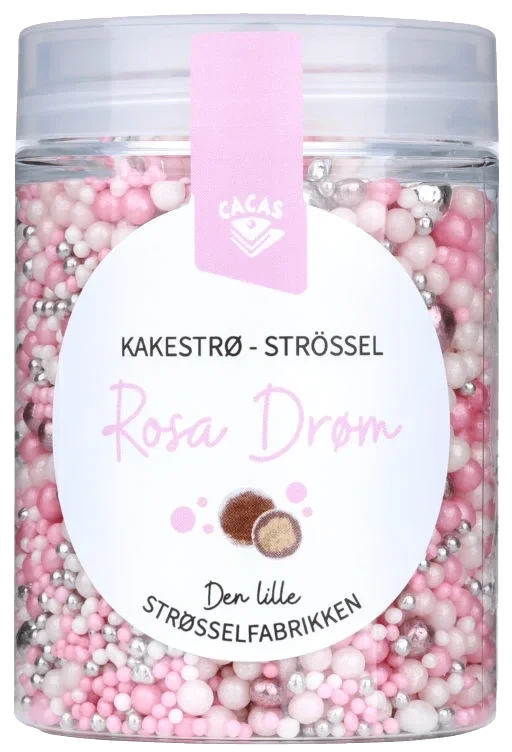 Kakestrø Rosa Drøm 90g Cacas