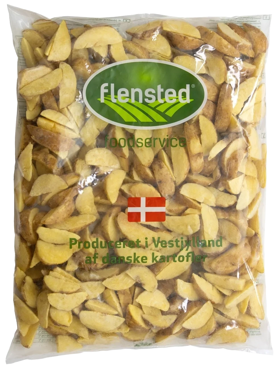 Klyftpotatis med skal