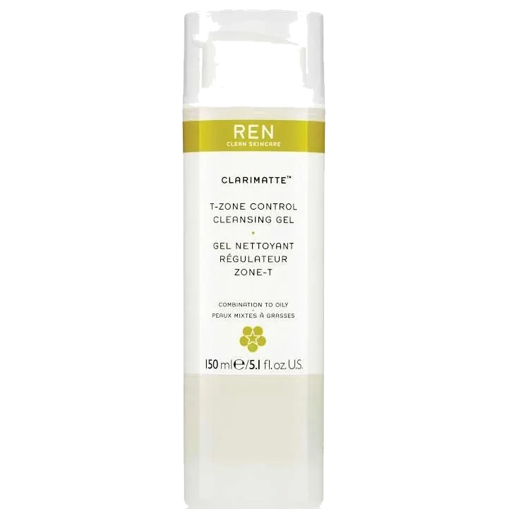 REN Clarimatte T-Zone Control Cleansing Gel