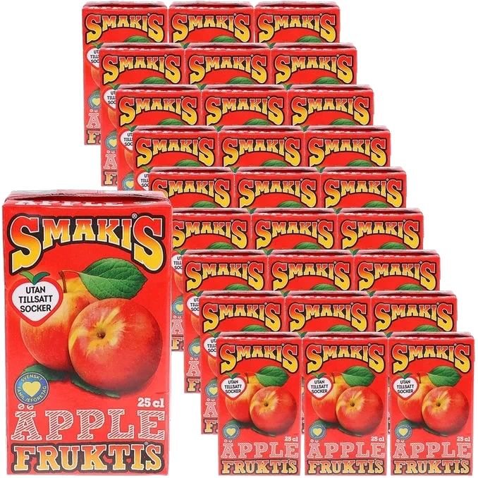 Fruktis Äpple 27-pack
