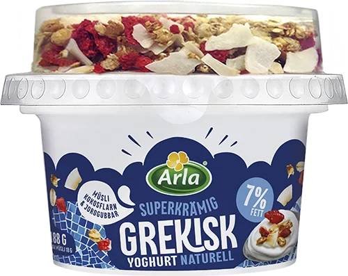 Grekisk yoghurt med musli
