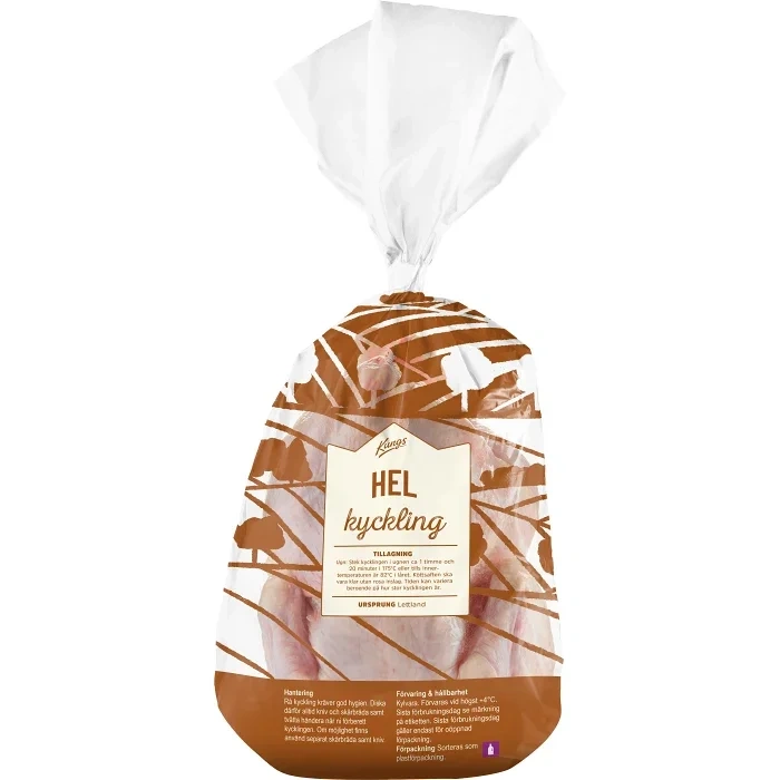 Kyckling Färsk Hel ca 1,5kg Kungs