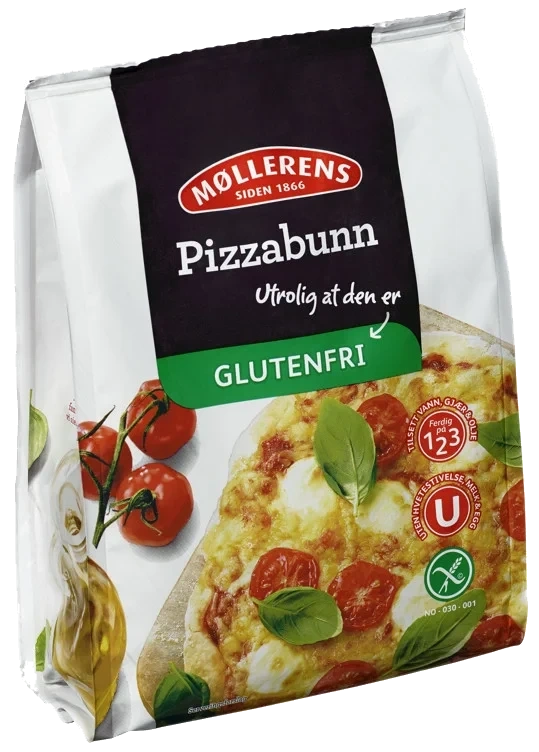 Pizzabunn glutenfri  300g
