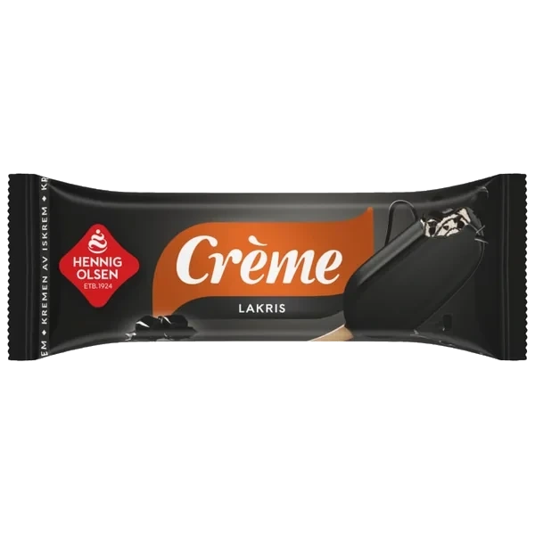 Crème Fløteis Lakris 93ml Hennig-olsen 30stk