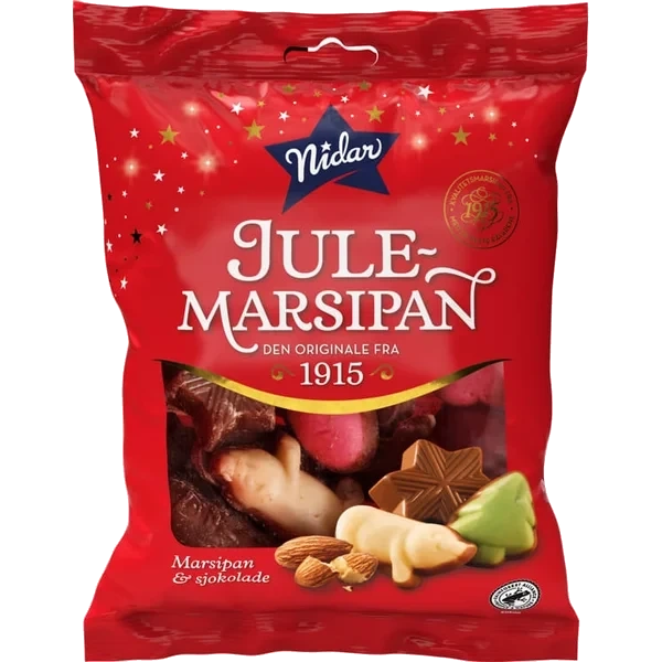 Julemarsipan Marsipan&sjoko 193g Nidar