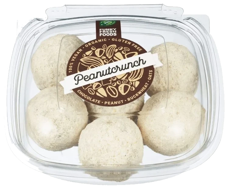 6pk Peanutcrunch 192g Vegan Økologisk Glutenfri