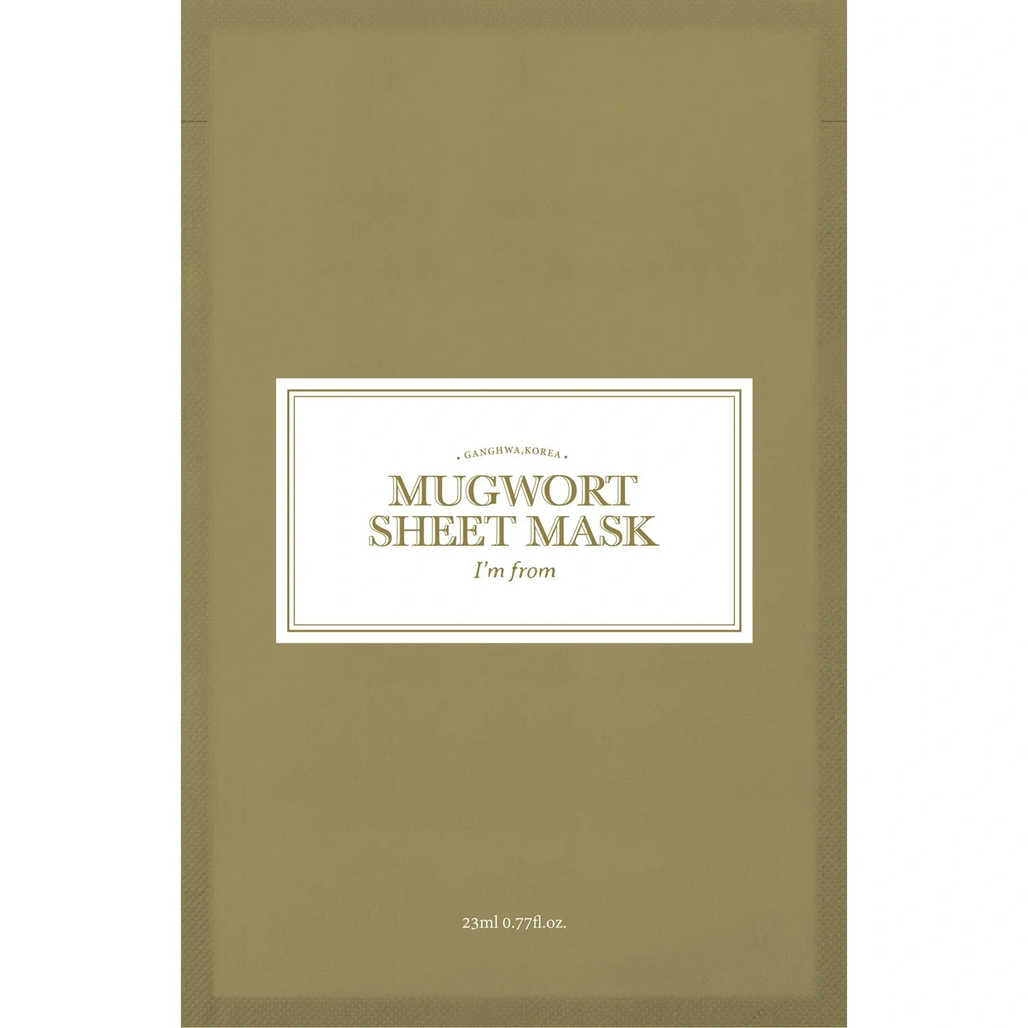 I'm from Mugwort Sheet Mask