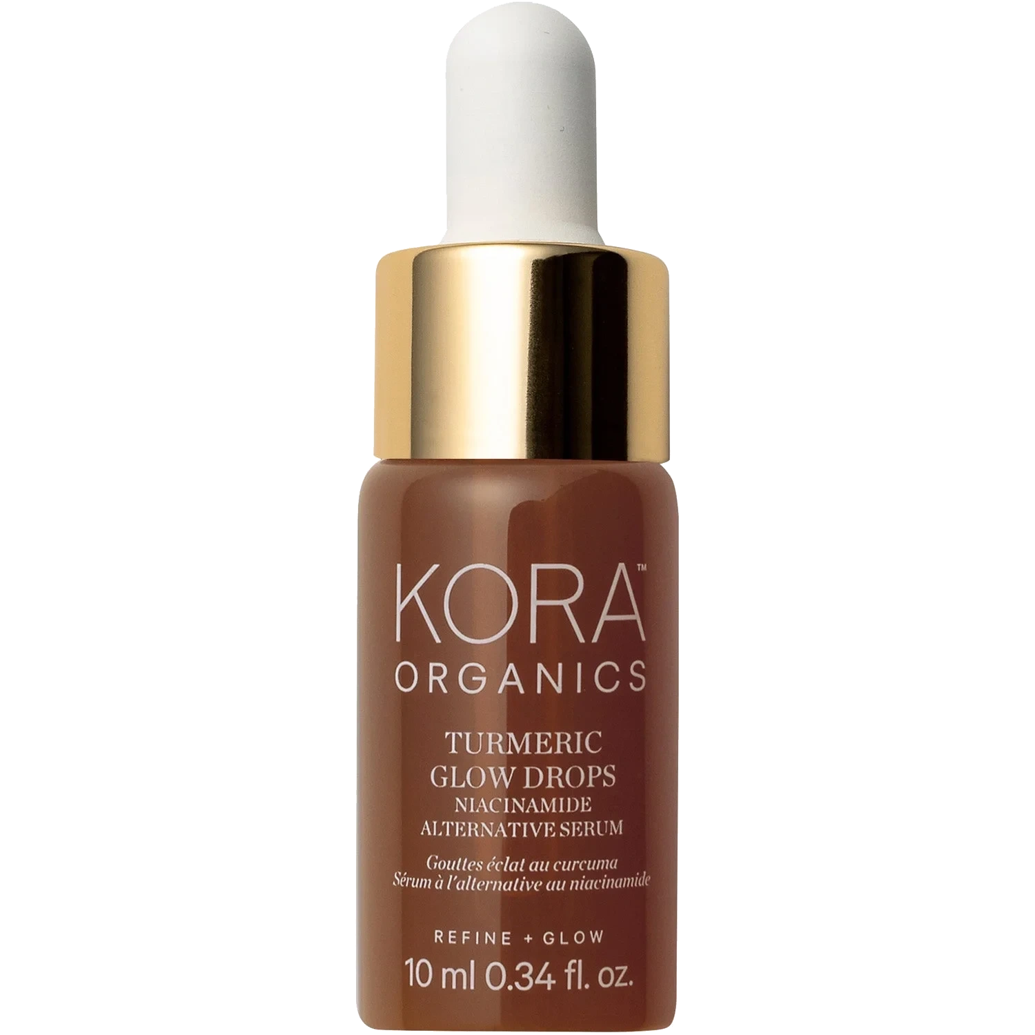 KORA Organics Turmeric Glow Drops Niacinamide Alternative Serum