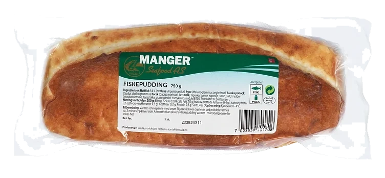 Fiskepudding manger seafood  750g