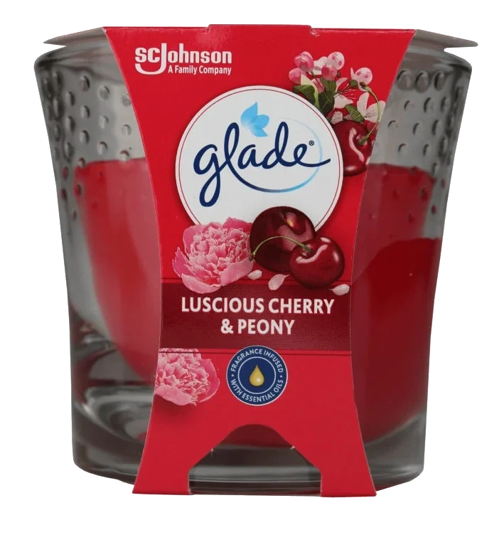 Glade Duftlys Cherry&Peony 112g