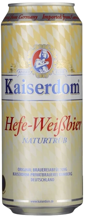 Kaiserdom Hefe-Weissen Bier 0,5l boks