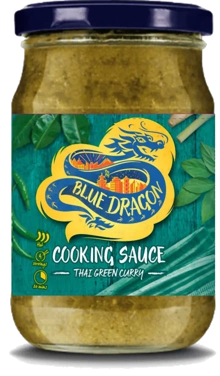 Thai Green Curry Cooking Sauce 370g Blue Dragon