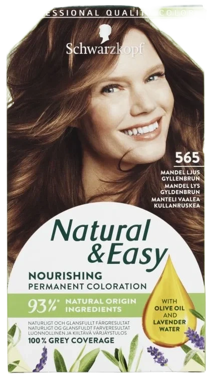 Natural & Easy 565 Gyldenbrun Hårfarge