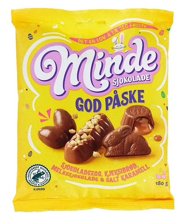 Minde sjokolade god påske  180g
