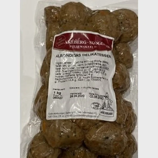 Åkeberg Skoglunn Kjøttboller Spanske Albondigas Kg