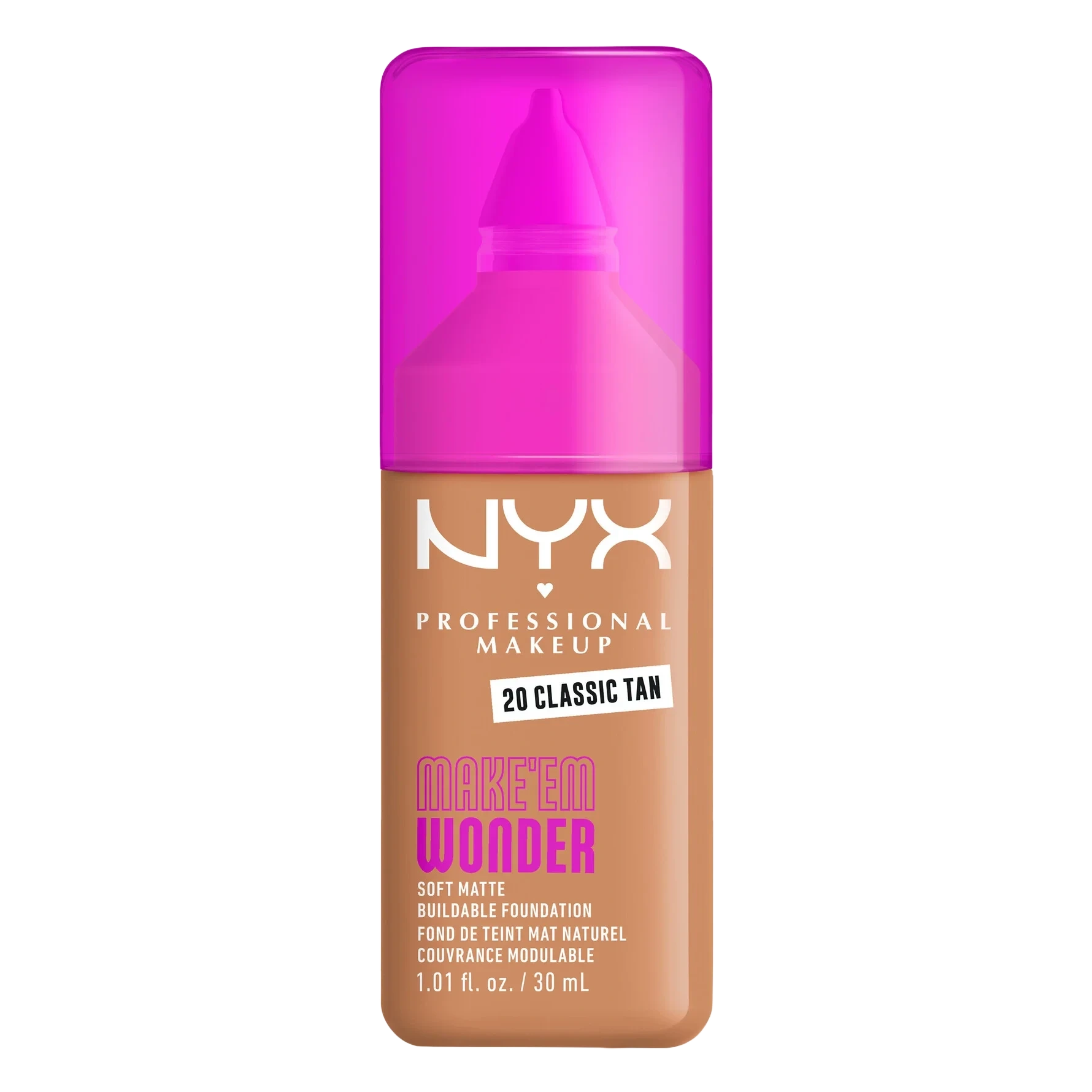 NYX PROFESSIONAL MAKEUP Make Em Wonder Foundation 20 Classic Tan