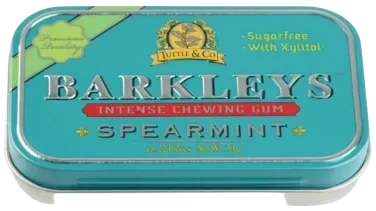 Barkleys Intense Spearmint Gum 30g