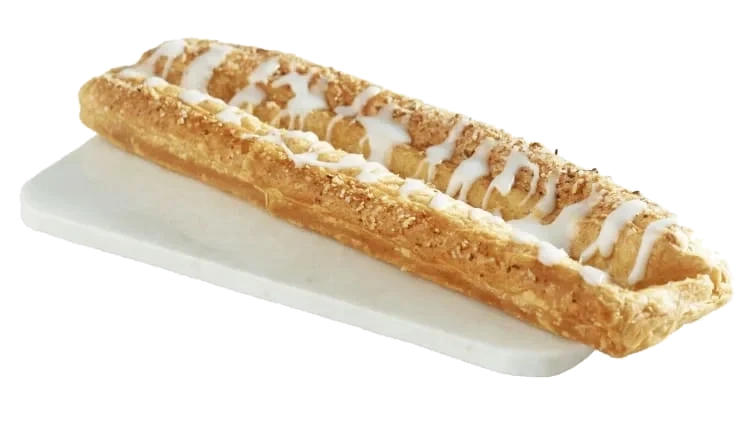 Wienerstang m/Vaniljekrem og Melis
