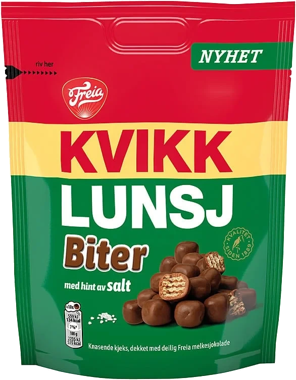 Kvikk lunsj biter  130g