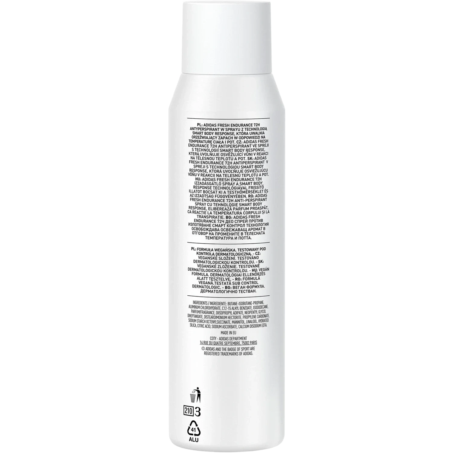 Adidas Climacool For Her Deodorant Spray