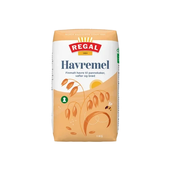 Havremel 1kg Regal