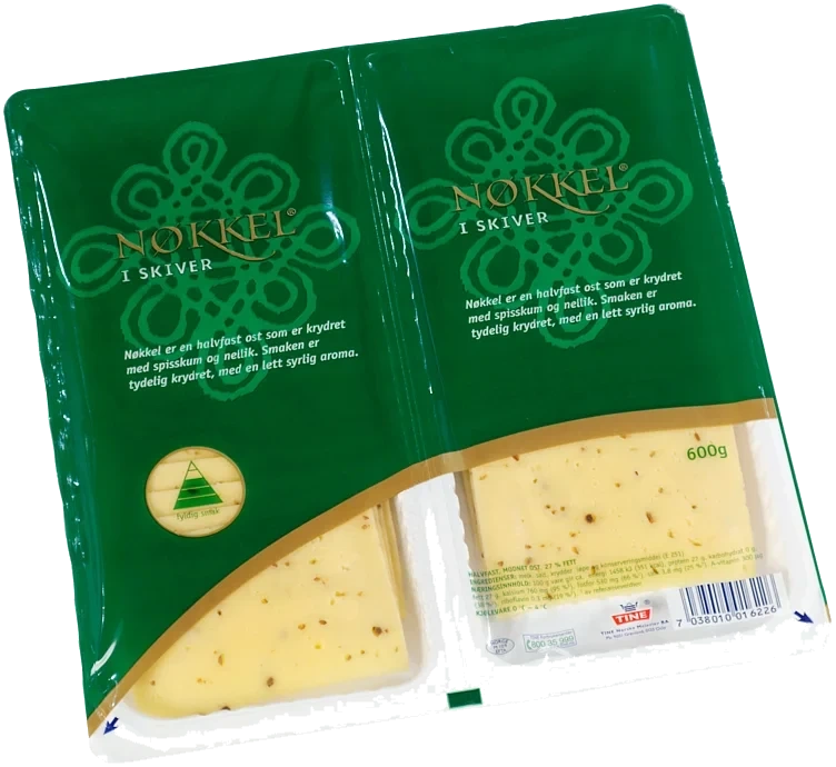 Norvegia Nøkkel Skorpefri 600g Tine
