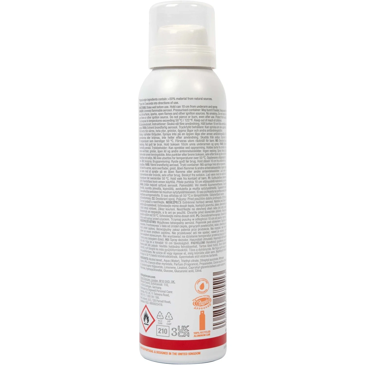 Bulldog Spray Deodorant