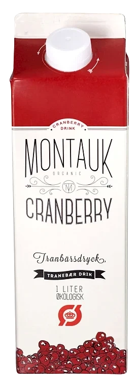 Montauk cranberry økol. 12x1l