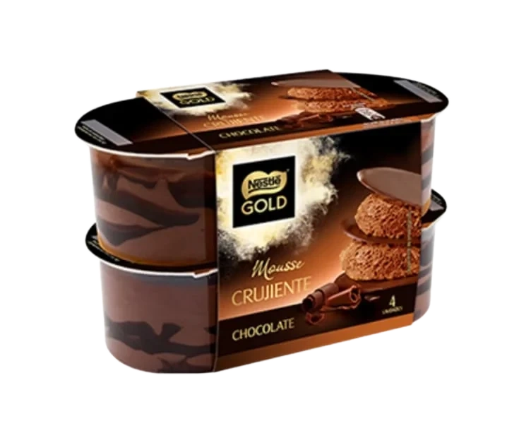 Sjokolademousse 4x57g Nestle