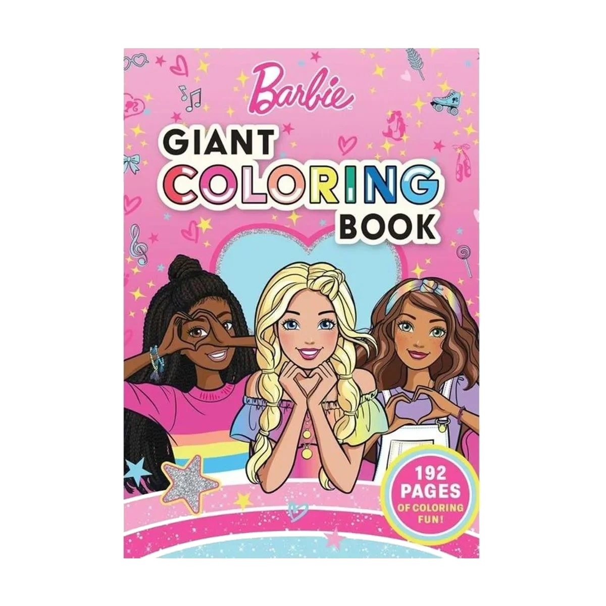 Giant Colouring Book - Barbie