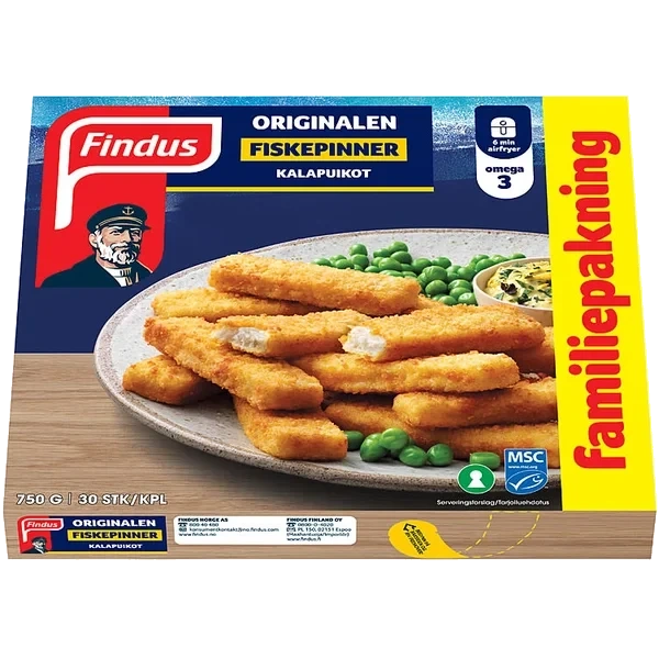 Fiskepinner 750g Findus