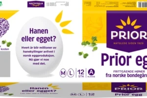 Egg M L frittgående 12 stk