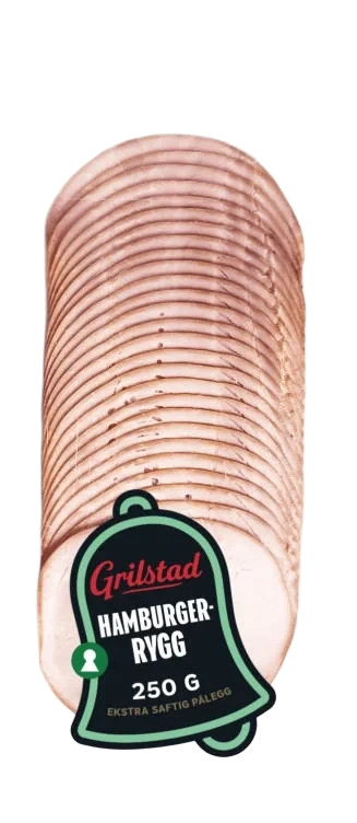 Hamburgerrygg 250g Grilstad