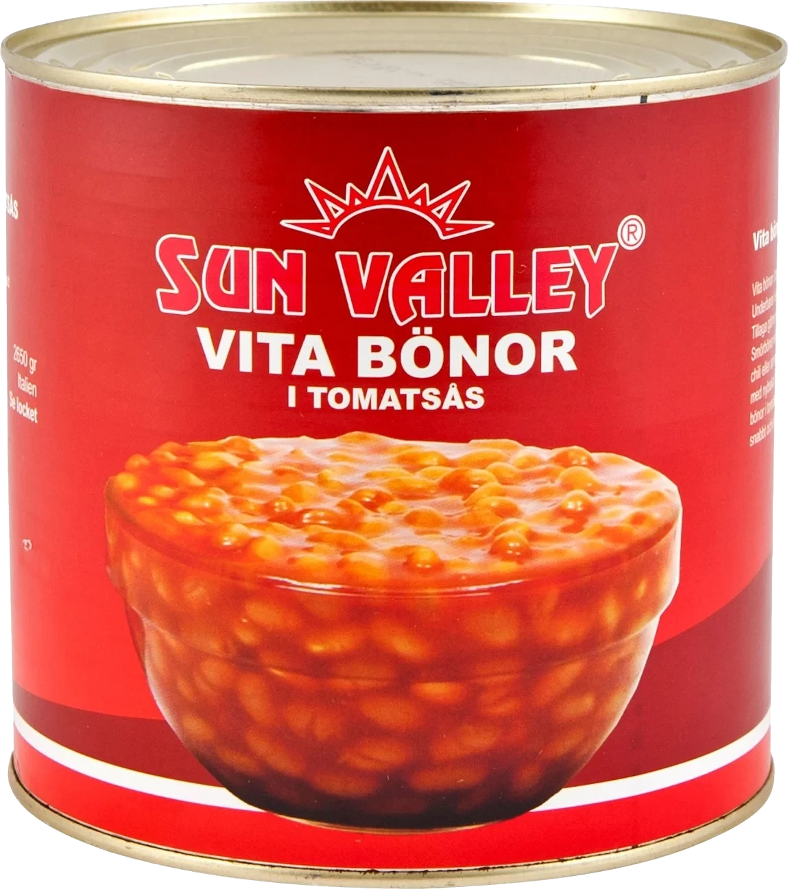 Vita bönor i tomat
