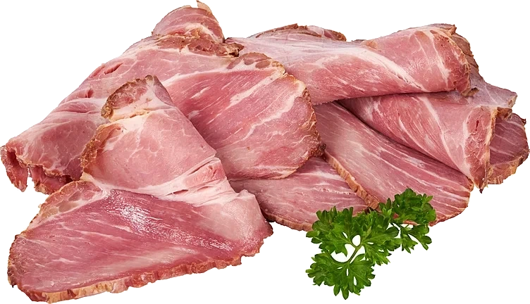 Bacon av svinenakke skivet  ca1,8kg   kg