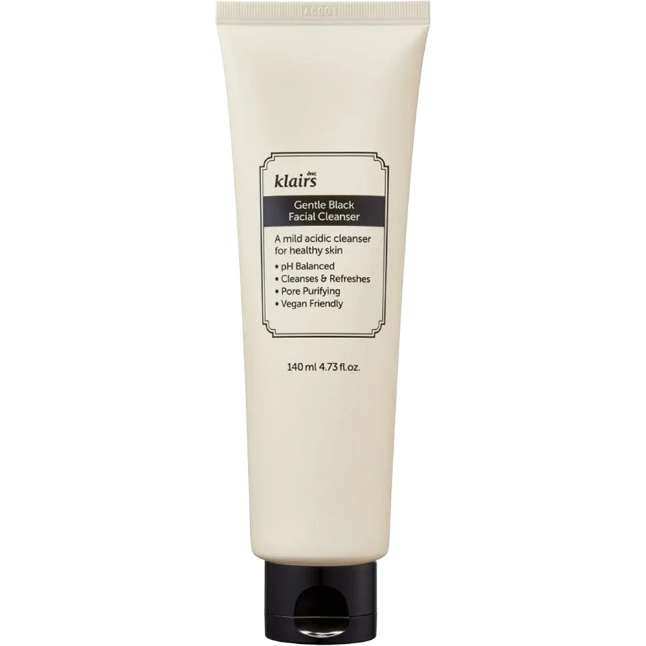 KLAIRS Gentle Black Facial Cleanser 140 ml