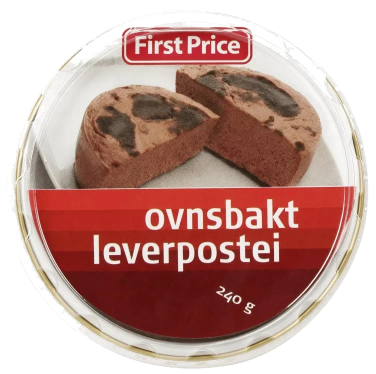 Leverpostei Ovnsbakt 240g First Price