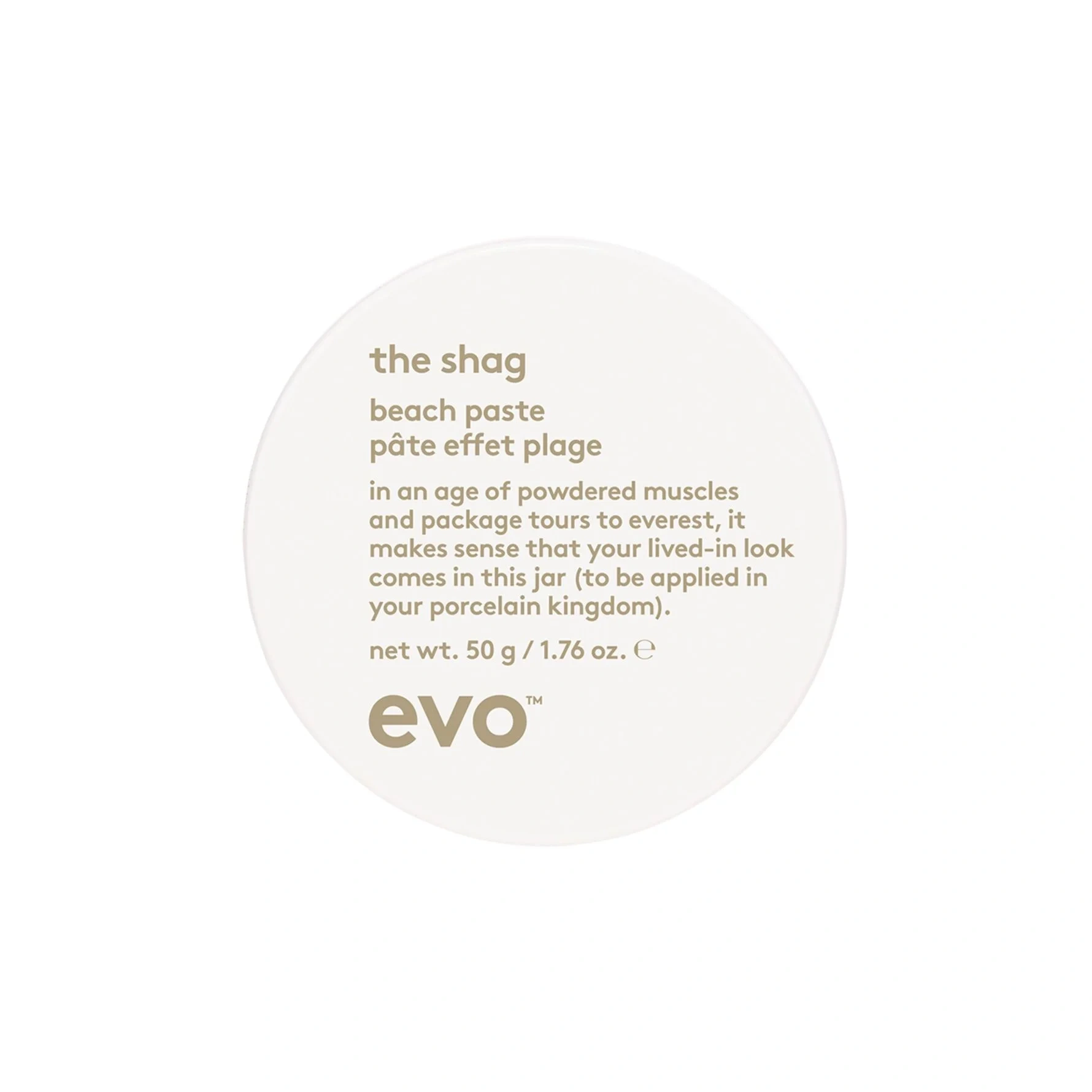 Evo The Shag Beach Paste 50 Gr 50 ml