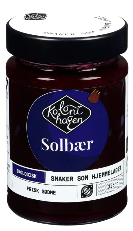 Solbærsyltetøy økol.   325g