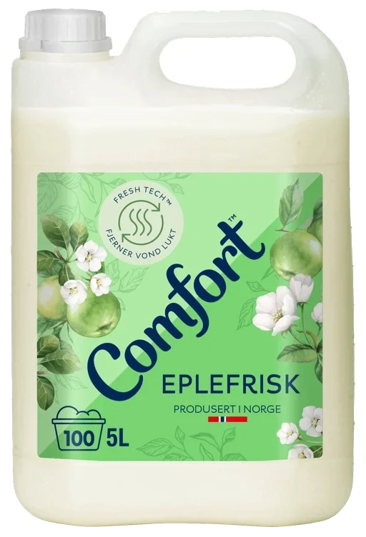 Comfort eplefrisk tøymykner   5l