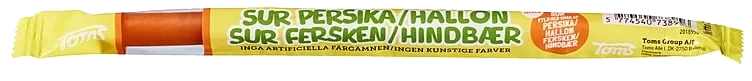 Pingvinstång Sur persika/hallon