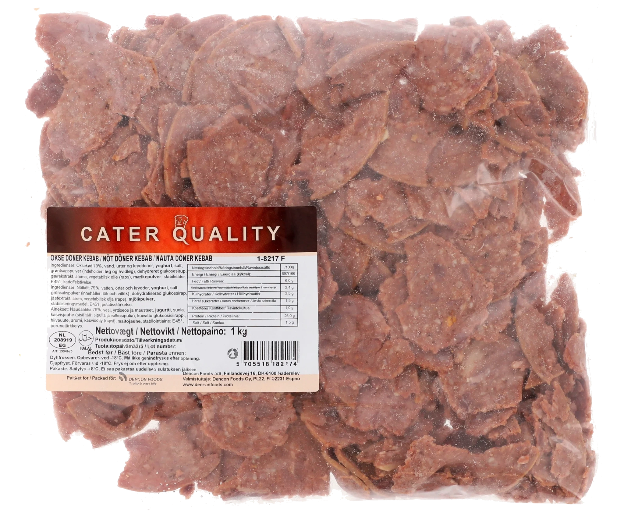 Nöt döner kebab