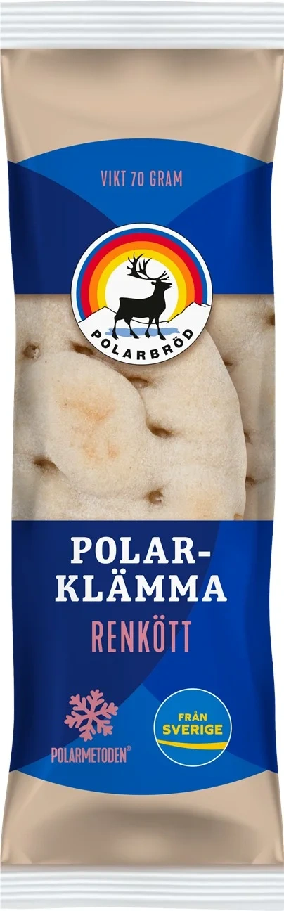 Polarbröd Polarklämma renkött