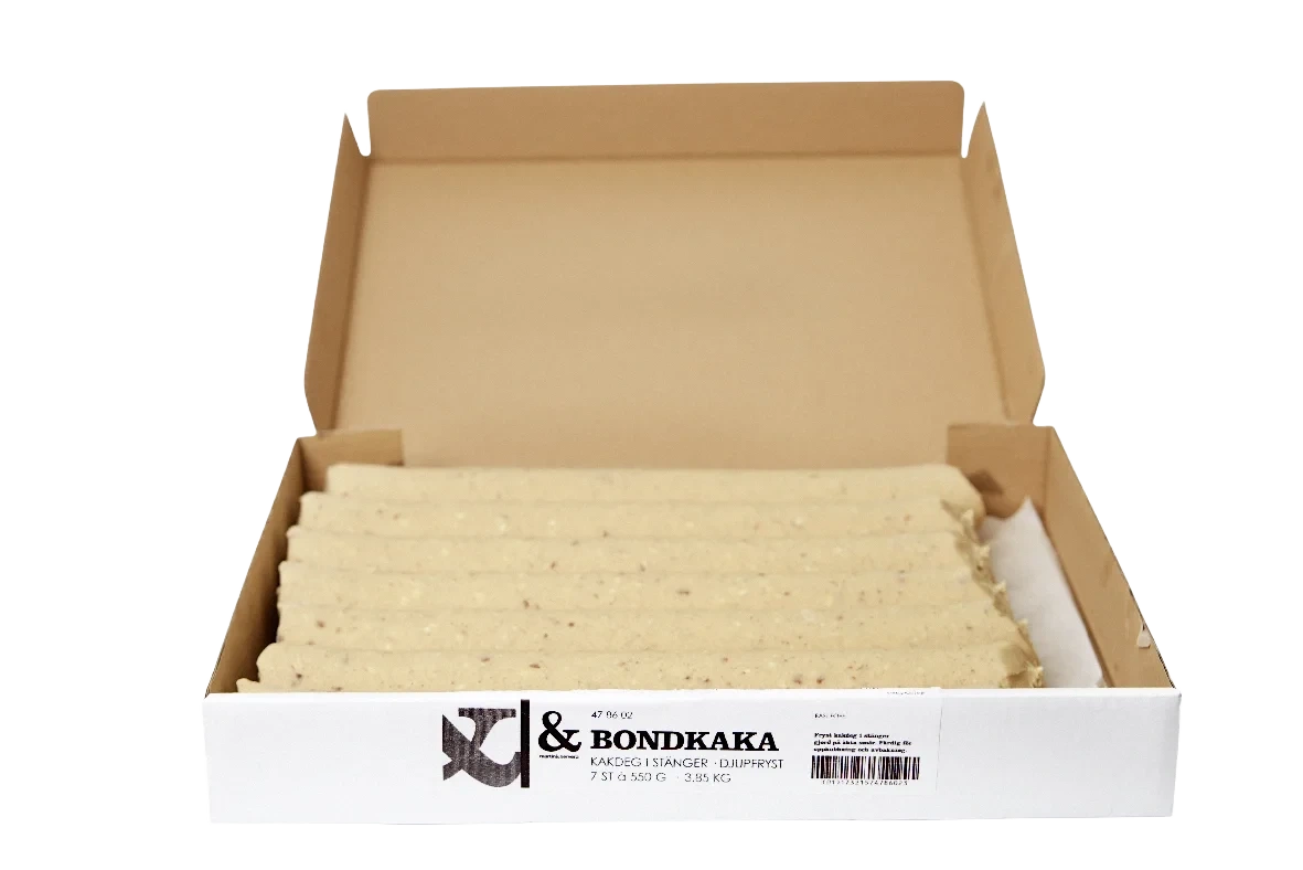 Bondkaka deg i stång