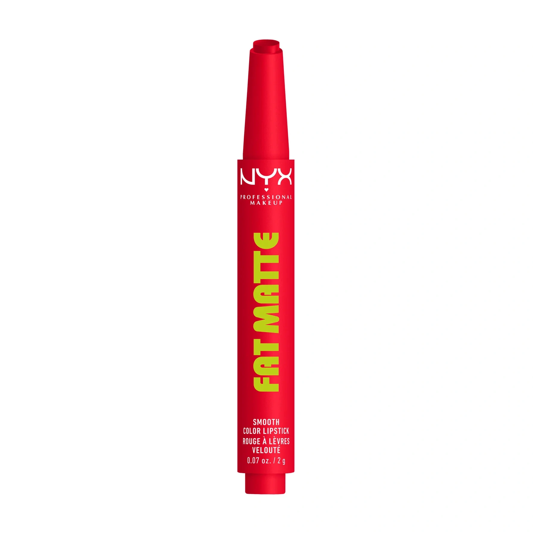 NYX PROFESSIONAL MAKEUP Fat Matte Slick Click Lip Balm 15 Fuzzy Flame