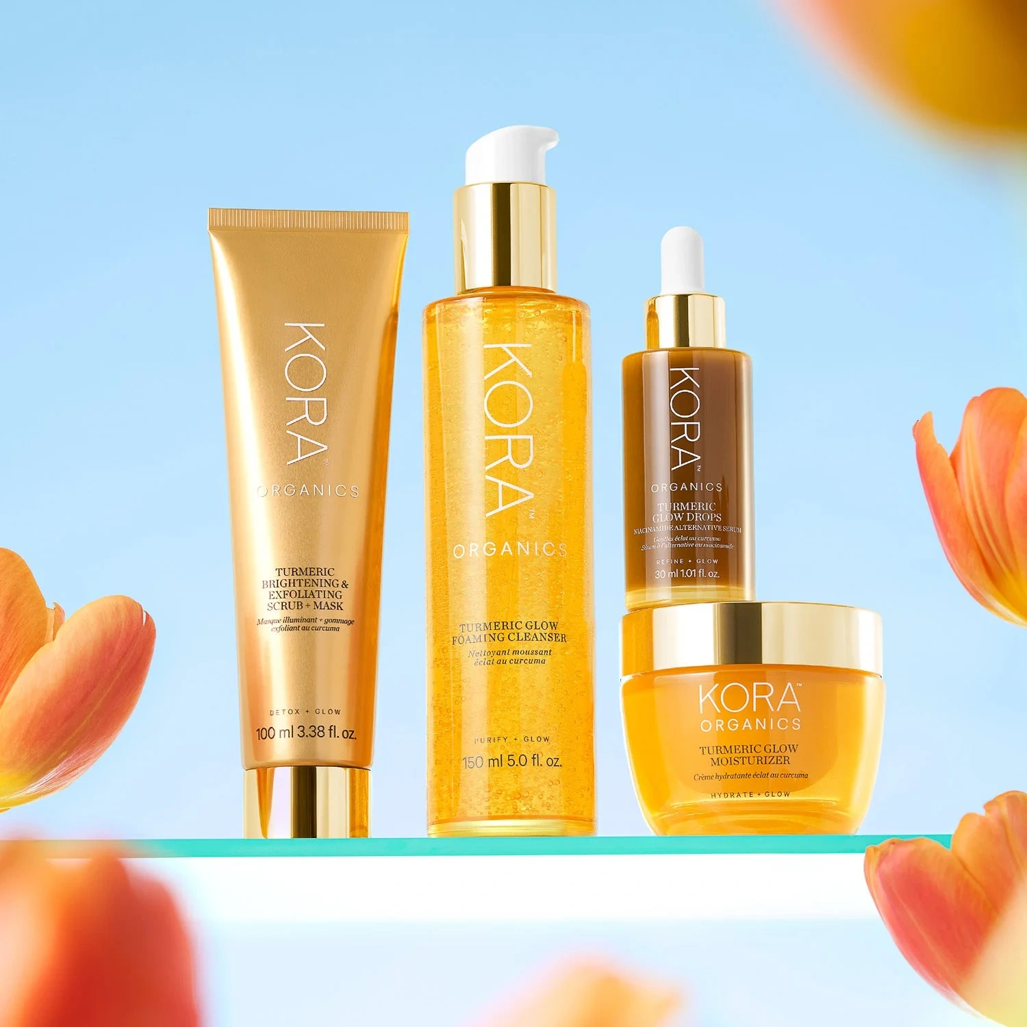 KORA Organics Turmeric Glow Drops Niacinamide Alternative Serum