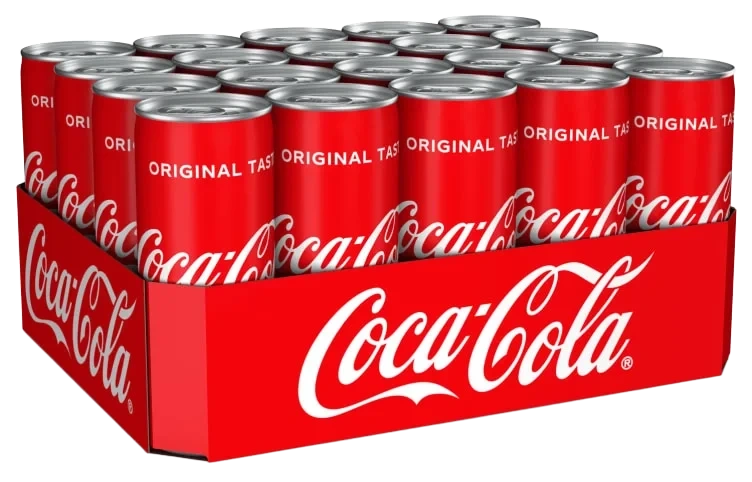 Coca-Cola 0,33l boks Brett A 20stk