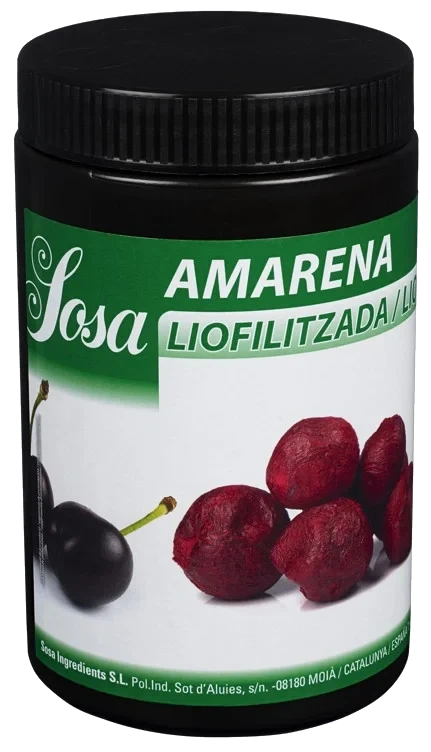 Frysetørket kirsebær hele   80g